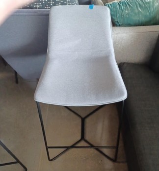 West Elm Stools Gray