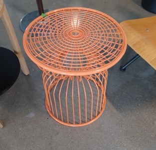 End Table Orange