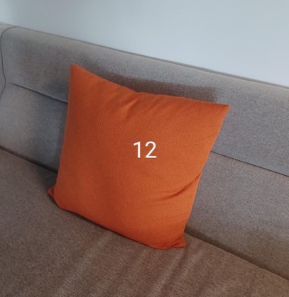 Pillow, orange
