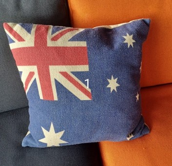 Pillow, flag