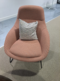 [#00-59] Chair, NaughtOne Always, Orange and Brown Check