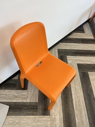 Plastik Chair, orange 