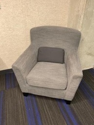 [#00-41] Gray Club Chair