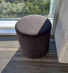 [#00-53] Ottoman Dark Grey 15”