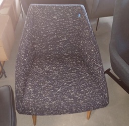 [#00-95] West Elm Dark Blue/Tan Specks