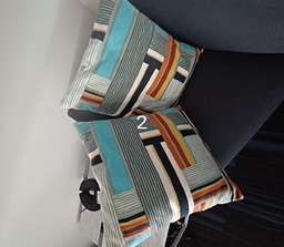 [#00-192] Pillow, multi pattern