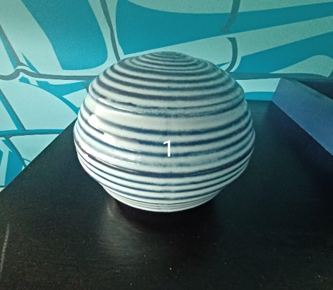 Ceramic ball sculpture