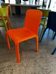Chair, orange 
