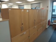 Cabinet for Hanging Folders, 2 levels + 2 levels for hanging, 80 x 40 x 160